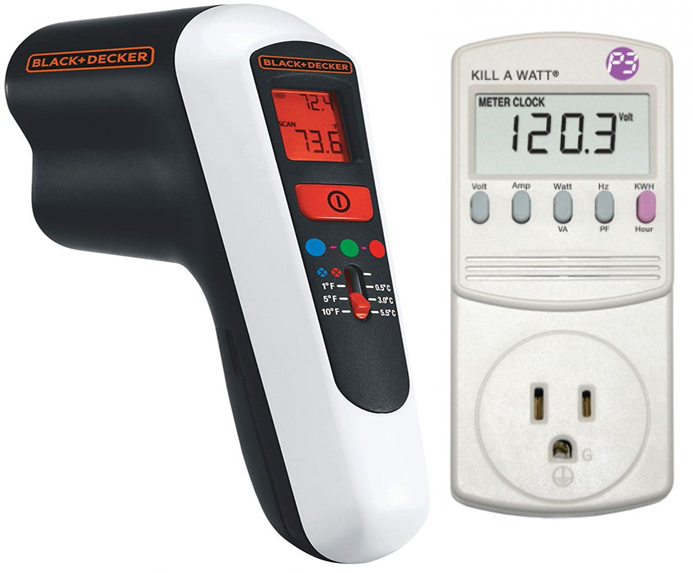 Thermal Leak Detector and Electricity Usage Monitor Longwood Public